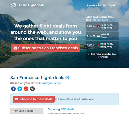 All the Flight Deals screenshot